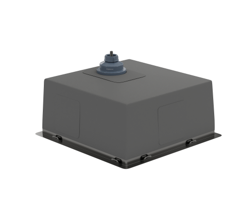 Кухонная мойка Reflexion Como RX2044BL оружейная сталь