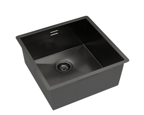 Кухонная мойка Reflexion Como RX2044BL оружейная сталь