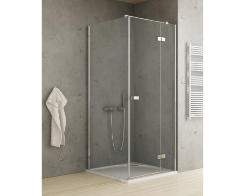 Душевое ограждение NEW TRENDY REFLEXA R 90x100x200 хром
