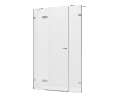Дверь в нишу NEW TRENDY EVENTA PLUS L 150x200 хром