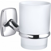 Стакан для зубных щеток с держателем Wonzon&Woghand, Хром