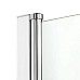Шторка для ванны NEW TRENDY NEW SOLEO 100x140 P-0028 L хром