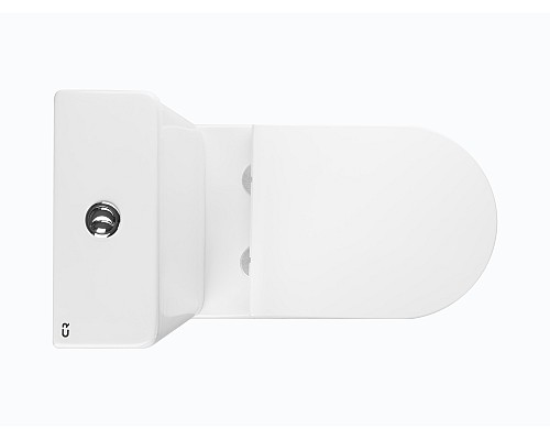 Унитаз напольный Charus Moreno Tornado CT700-135W с крышкой-сиденьем