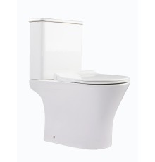 Унитаз напольный Charus Moreno Tornado CT700-135W с крышкой-сиденьем