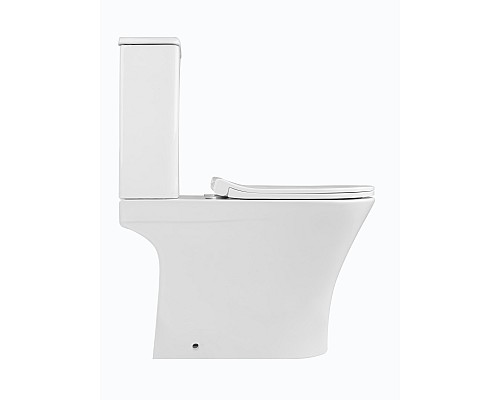 Унитаз напольный Charus Moreno Tornado CT700-135W с крышкой-сиденьем