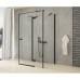Душевое ограждение NEW TRENDY REFLEXA BLACK L 110x90x200 черный