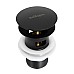 Донный клапан BelBagno BB-SAT-NERO Сlick-Сlack Черный матовый