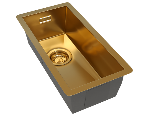 Кухонная мойка Reflexion Como RX2022GD брашированное золото