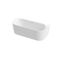 Акриловая ванна Cezares Metauro 180x80 METAURO-INT-Wall-180-80-60 Белая глянцевая без гидромассажа