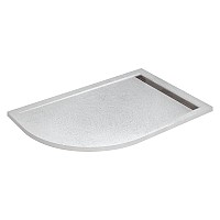 Душевой поддон из искусственного камня Cezares Tray AS 100x80 R TRAY-AS-RH-100/80-30-W-R Белый