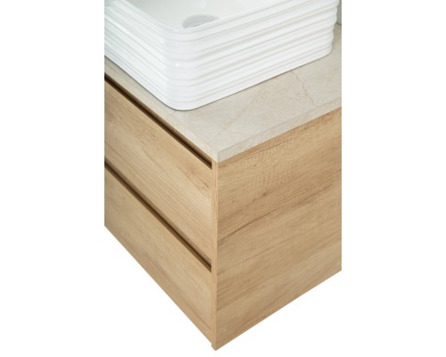 Столешница под раковину BelBagno 90 KEP-90-MCO Marmo Crema Opaco