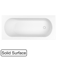 Ванна из искусственного камня Whitecross Gin 170x75 белый матовый