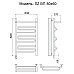 Полотенцесушитель электрич-ий Ника CURVE ЛZ ВП 80/60 левый тэн