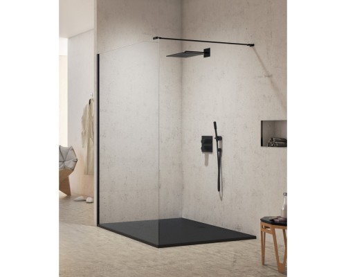 Душевое ограждение NEW TRENDY NEW MODUS BLACK 90x200 черный