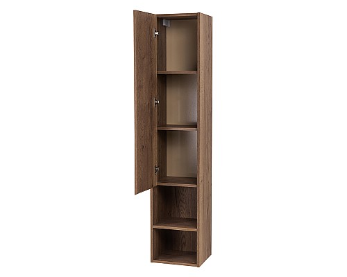 Шкаф пенал BelBagno Kraft 33 L KRAFT-1600-1A-SC-RT-L подвесной Rovere Tabacco Шкаф пенал BelBagno Kraft 33 L KRAFT-1600-1A-SC-RT-L подвесной Rovere Tabacco