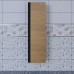 Шкаф-пенал подвесной Uperwood Barsa 35х28х120 см, черный/дуб сонома