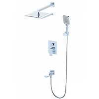 Душевая система встраиваемая Wonzon&Woghand, Хром