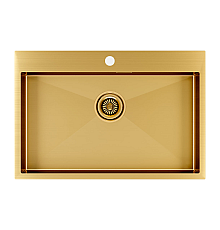 Кухонная мойка Paulmark Vast 75 PM217551-BG Брашированное золото