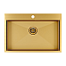 Кухонная мойка Paulmark Vast 75 PM217551-BG Брашированное золото