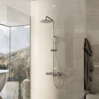 Душевая стойка Vincea Rondo VSFS-1R0CH без излива, хром