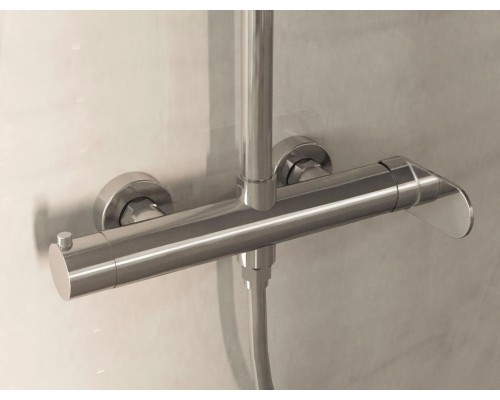 Душевая стойка Vincea Rondo VSFS-1R0CH без излива, хром