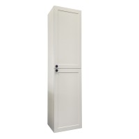 Шкаф-колонна Comforty Ереван-40 серый шёлк