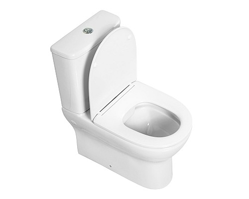 Унитаз компакт BelBagno Energia BB8134CPR/SC без бачка с сиденьем Микролифт Унитаз компакт BelBagno Energia BB8134CPR/SC без бачка с сиденьем Микролифт