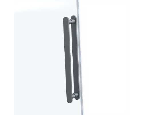 Душевая дверь Vincea Como Soft VDS-1CS110CLGM, 110, вороненая сталь, стекло прозрачное