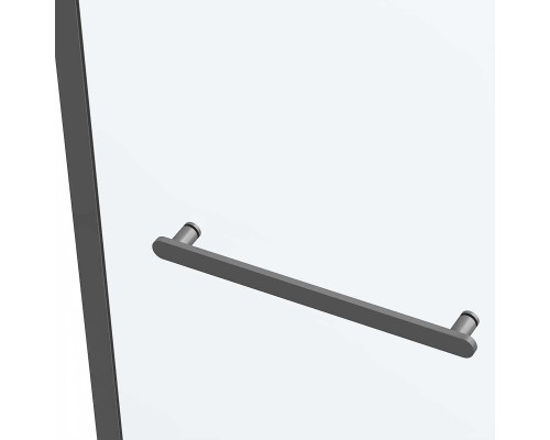 Душевая дверь Vincea Como Soft VDS-1CS110CLGM, 110, вороненая сталь, стекло прозрачное