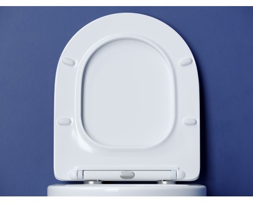 Подвесной унитаз Ceramicanova Metropol безободковый, смыв торнадо