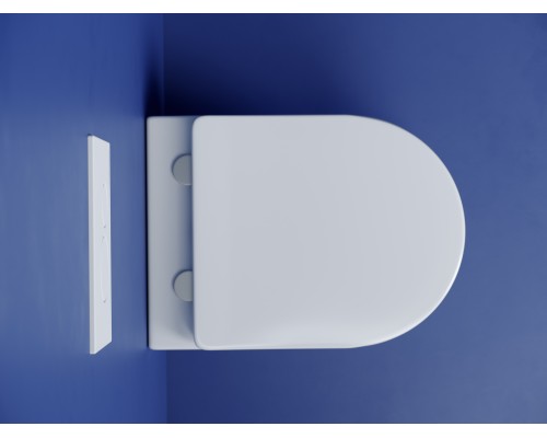 Подвесной унитаз Ceramicanova Metropol безободковый, смыв торнадо