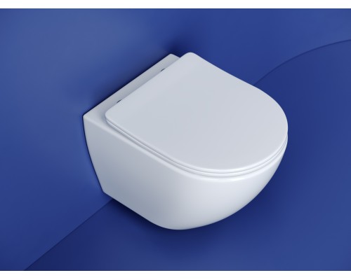 Подвесной унитаз Ceramicanova Metropol безободковый, смыв торнадо