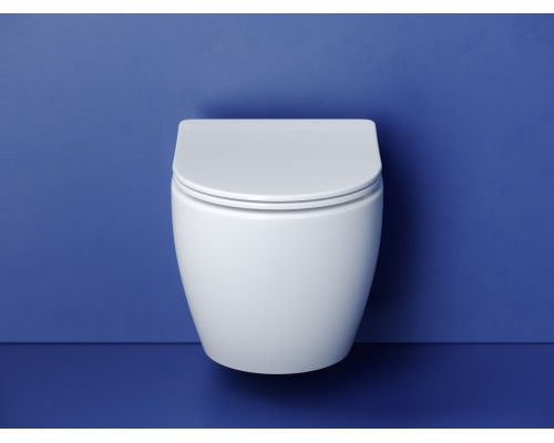 Подвесной унитаз Ceramicanova Metropol безободковый, смыв торнадо