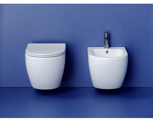 Подвесной унитаз Ceramicanova Metropol безободковый, смыв торнадо