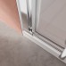 Душевая дверь Cezares Liner 120 L профиль Хром стекло прозрачное