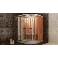 Кабина с финской сауной FRANK F915R правосторонняя 150x150 см