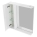 Зеркало со шкафом BelBagno MARINO-SPC-600/750-1A-BL-P-L 60 с подсветкой Bianco Lucido