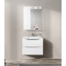 Зеркало со шкафом BelBagno MARINO-SPC-600/750-1A-BL-P-L 60 с подсветкой Bianco Lucido
