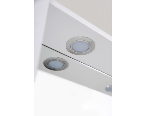 Зеркало со шкафом BelBagno MARINO-SPC-600/750-1A-BL-P-L 60 с подсветкой Bianco Lucido