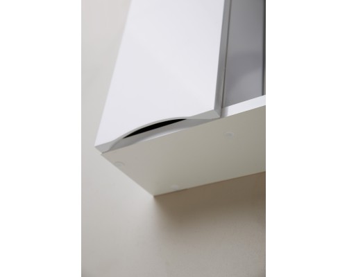 Зеркало со шкафом BelBagno MARINO-SPC-600/750-1A-BL-P-L 60 с подсветкой Bianco Lucido