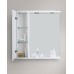 Зеркало со шкафом BelBagno MARINO-SPC-600/750-1A-BL-P-L 60 с подсветкой Bianco Lucido