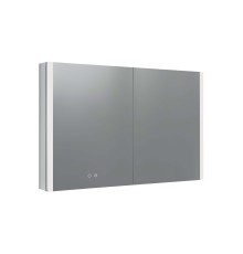 Шкаф-зеркало для ванной с подсветкой Aquatek, сенсорное управление, 100x70