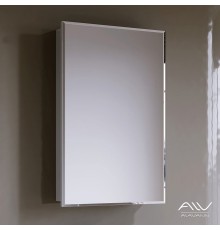 Зеркальный шкаф Alavann Vittoria 50-01 белый