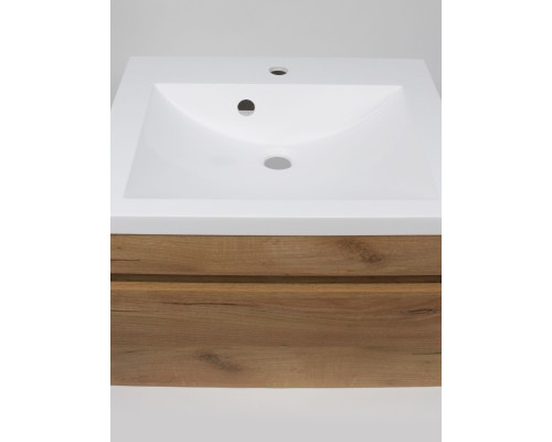 Раковина для ванной 60 см, Uperwood Eva, белая глянцевая