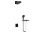 Душевой комплект Vincea Inspire VSFW-3I21T1RMB встраиваемый термостатический черный