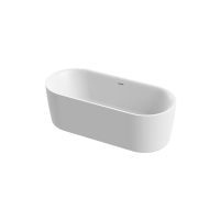 Акриловая ванна Cezares Metauro 180x80 METAURO-INT-Central-180-80-60-W-MATT Белая матовая без гидромассажа