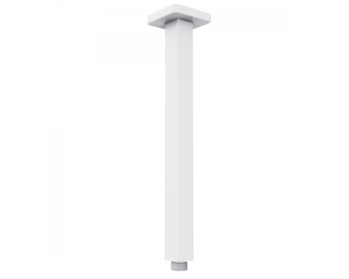 Держатель верхнего душа 22*300мм Wonzon&Woghand, Белый матовый WW-SA07-30-MW