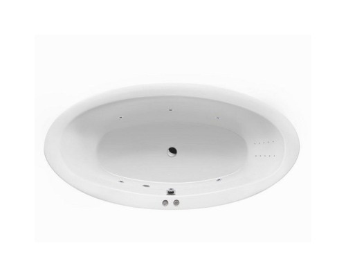 Ванна гидромассажная EXCELLENT Lumina 190x95 LINE NANO хром