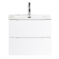 Тумба под раковину BelBagno ETNA 39-600/390-2C-SO-BL-P подвесная Bianco Lucido