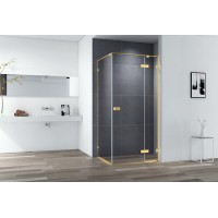 Душевой уголок Cezares Bellagio 100x100 BELLAGIO-A-1-100-C-BORO Золото